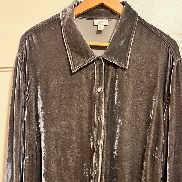 J. Jill Tops - J Jill Velvet 2X Plus Top